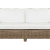 Madison rottingsoffa 3-sits grey lacak med dynor
