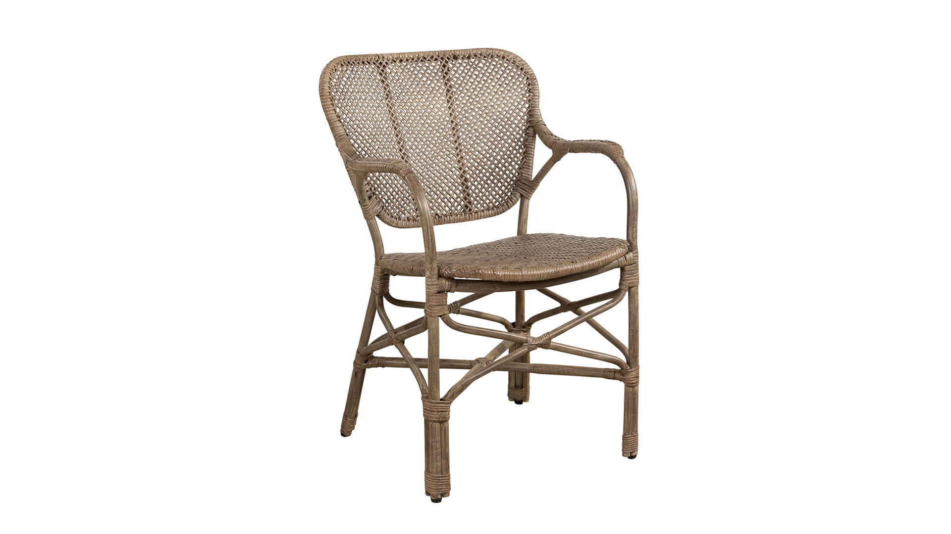 Bistro karmstol antique grey