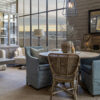 Bistro karmstol antique grey
