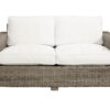 Hudson rottingsoffa 2-sits grey lacak med dynor