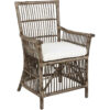 Columbus karmstol vintage med dyna