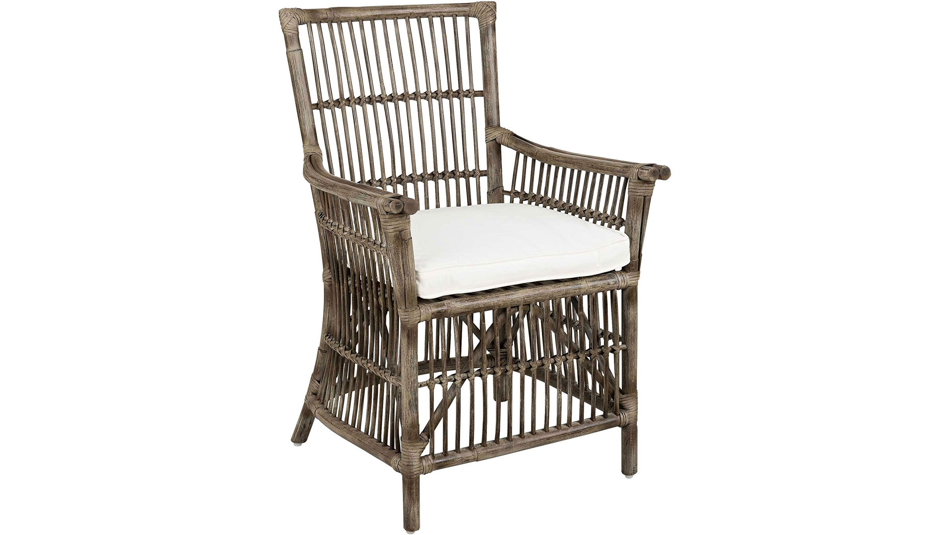 Columbus karmstol vintage med dyna