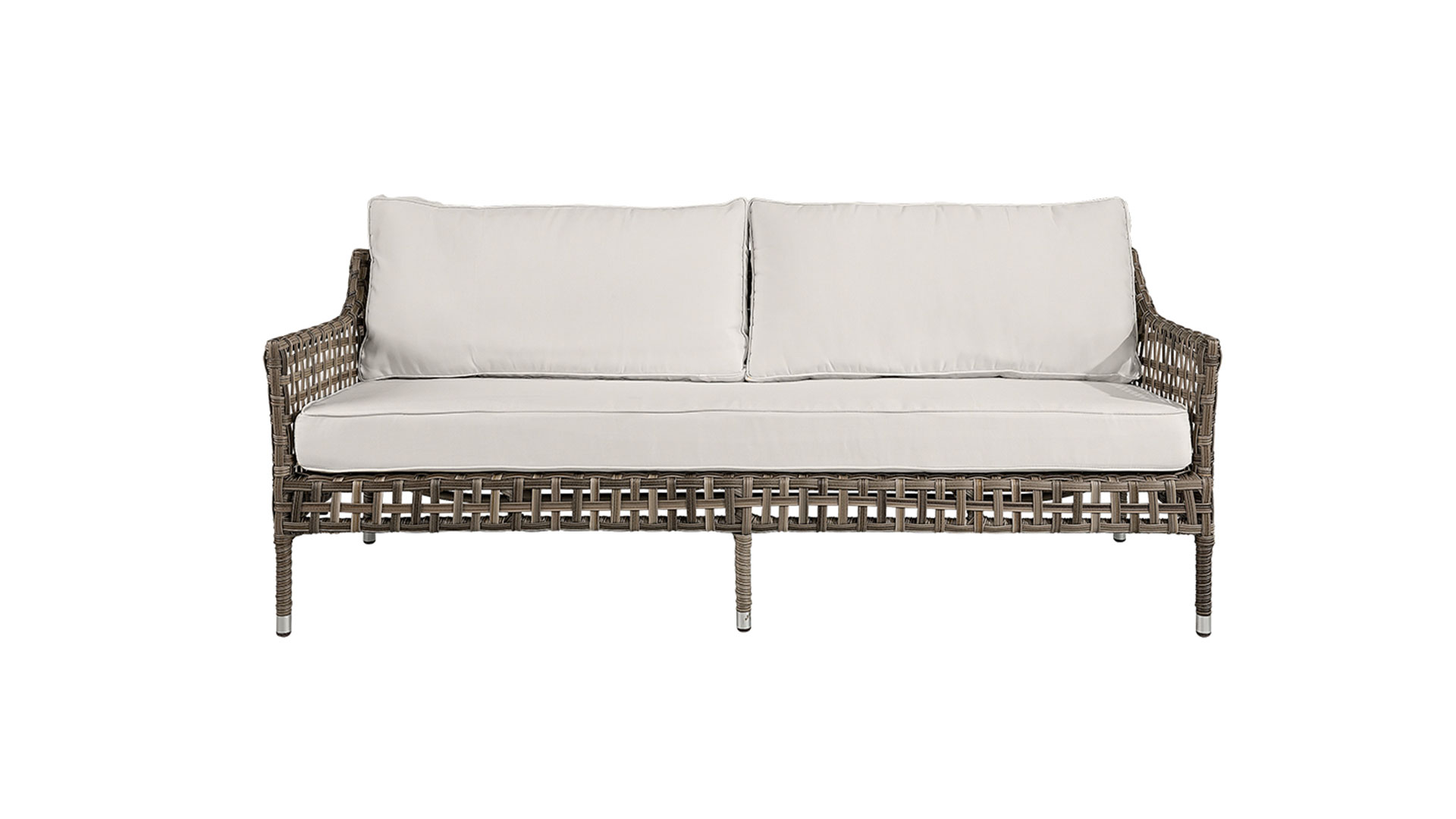 Santa Monica 3-sits soffa classic grey inkl. dynor