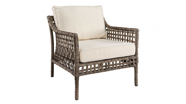 Santa Monica fåtölj classic grey inkl. dynor