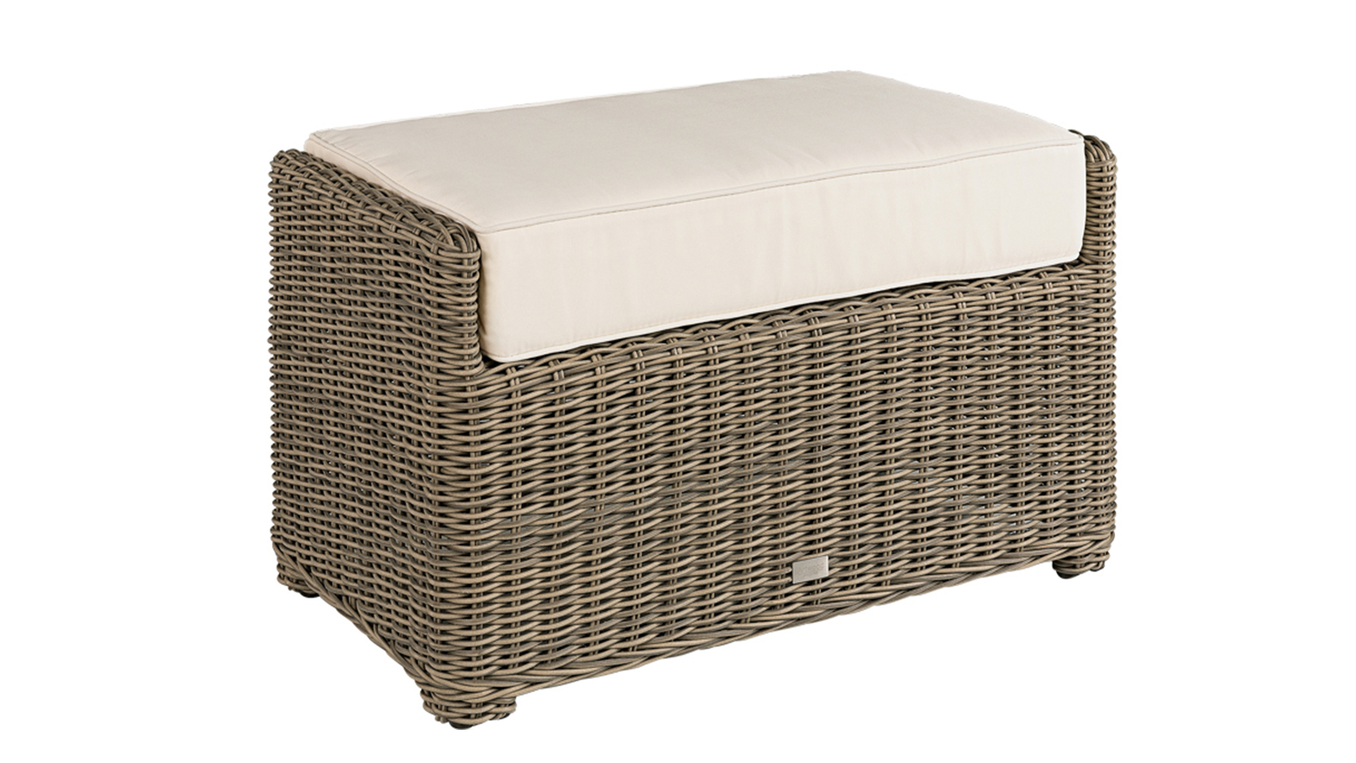 Monterey pall fotpall inkl. dyna vintage grey