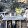 Palermo avlastningsbord charcoal teak