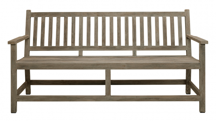Oxford 3-sits soffa charcoal teak