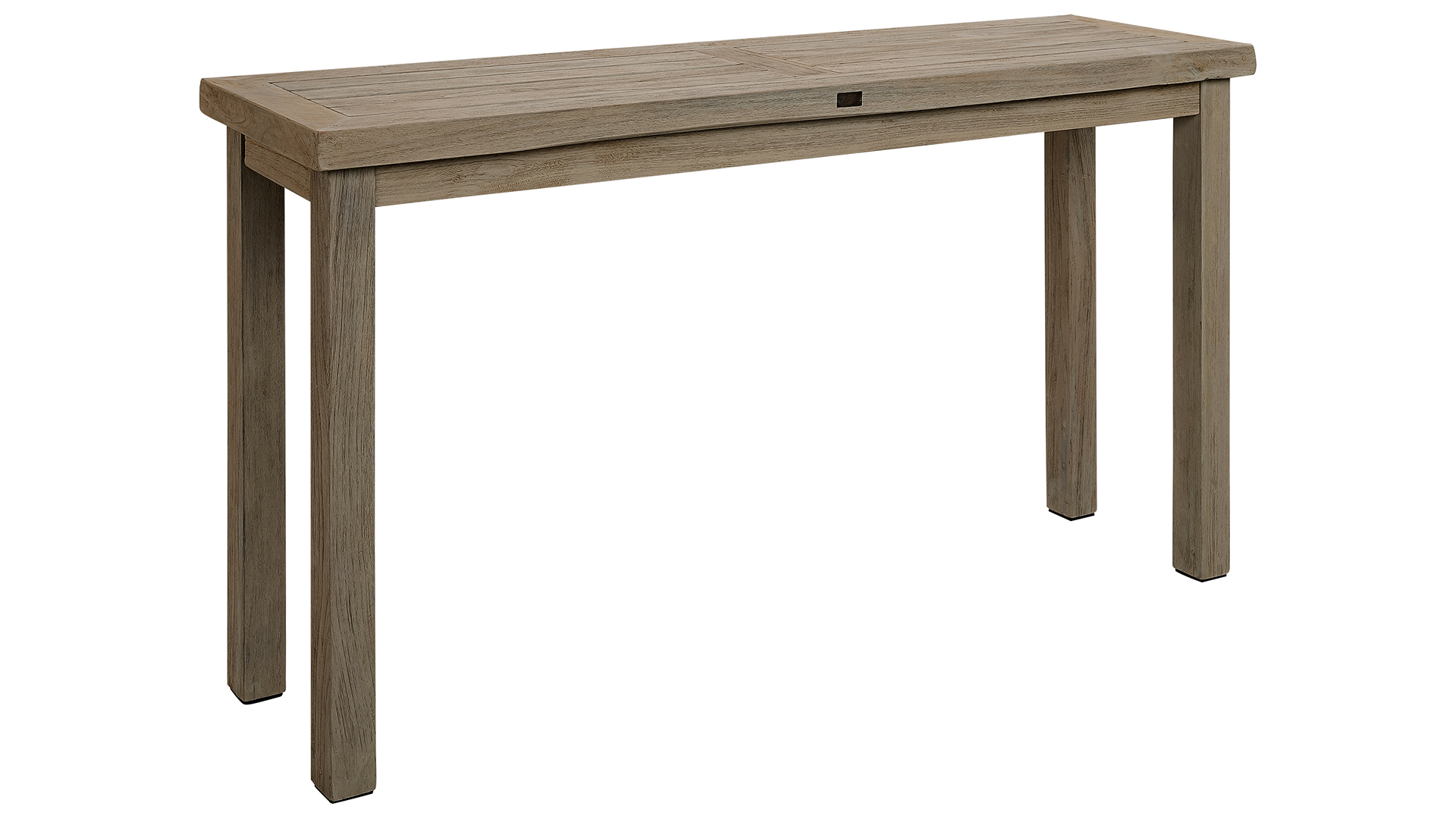 Vintage outdoor avlastningsbord charcoal teak