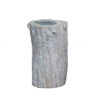 Colorado log pall/sidobord grey hög