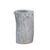 Colorado log pall/sidobord grey hög
