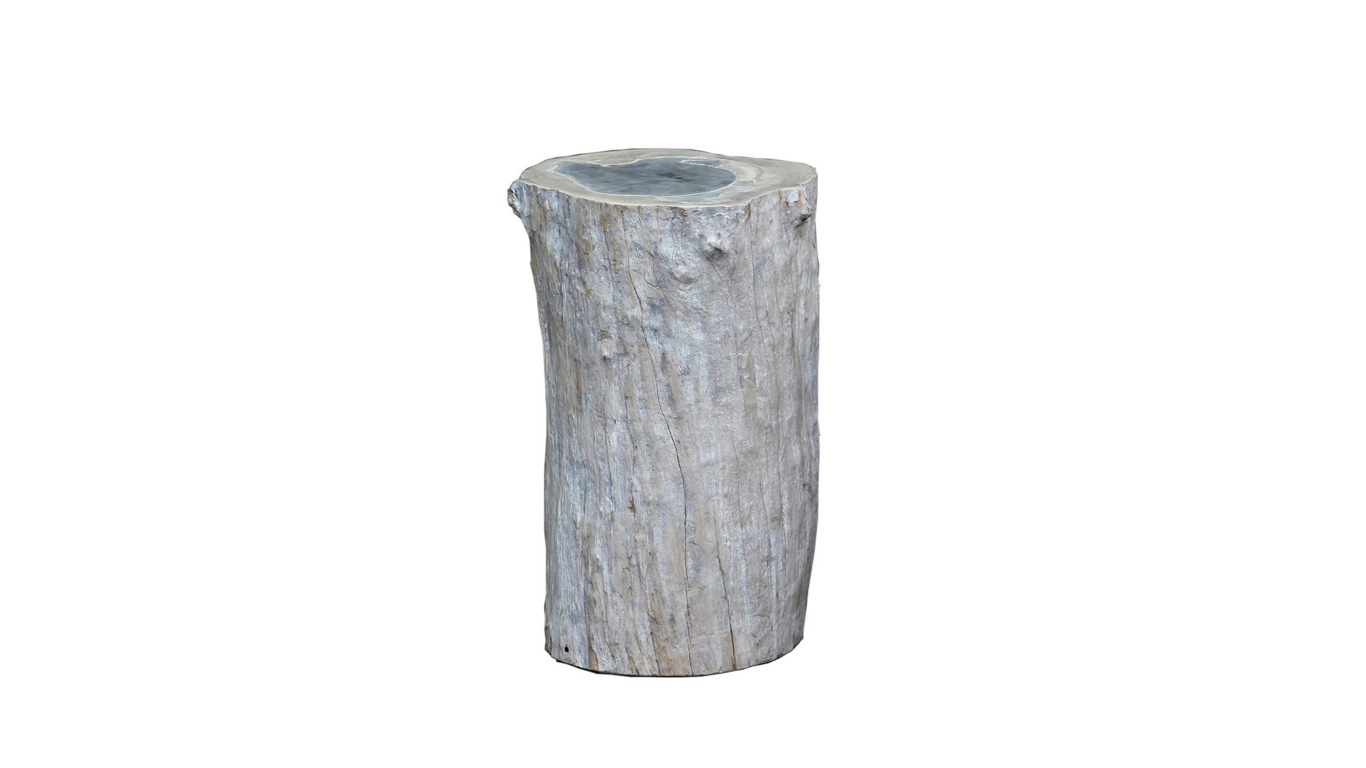 Colorado log pall/sidobord grey hög