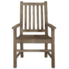Oxford fåtölj charcoal teak