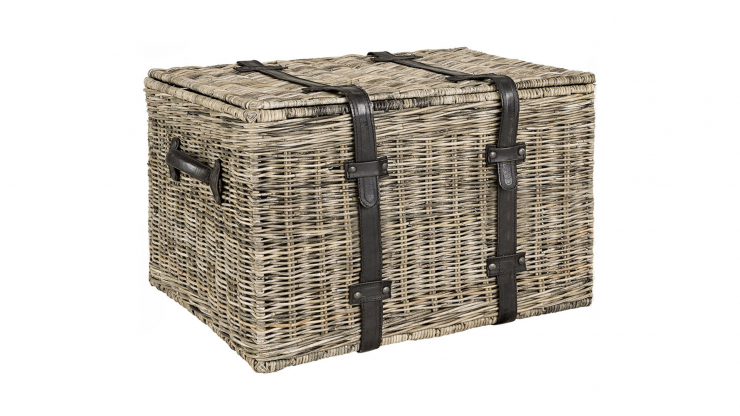 Korg med lock grey lacak