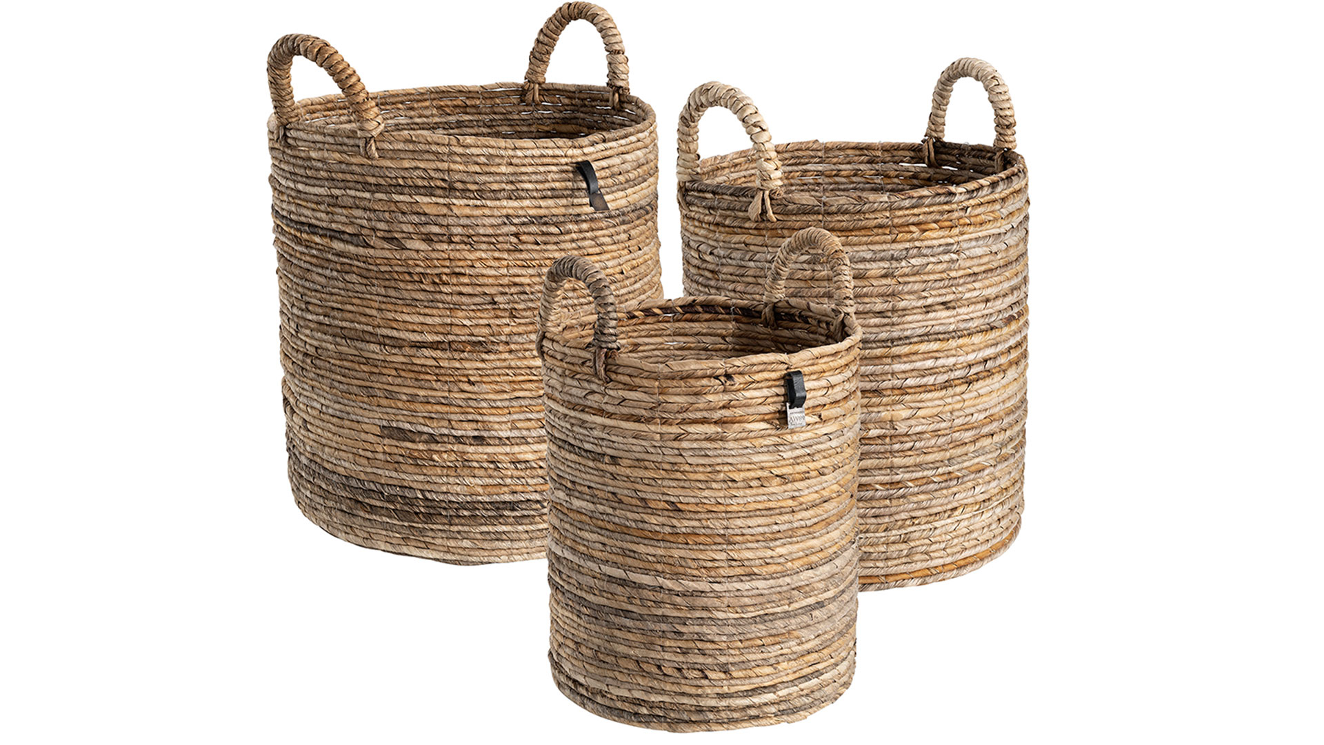 Cesto korg natur 3-set