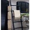 Ladder stege black java oak