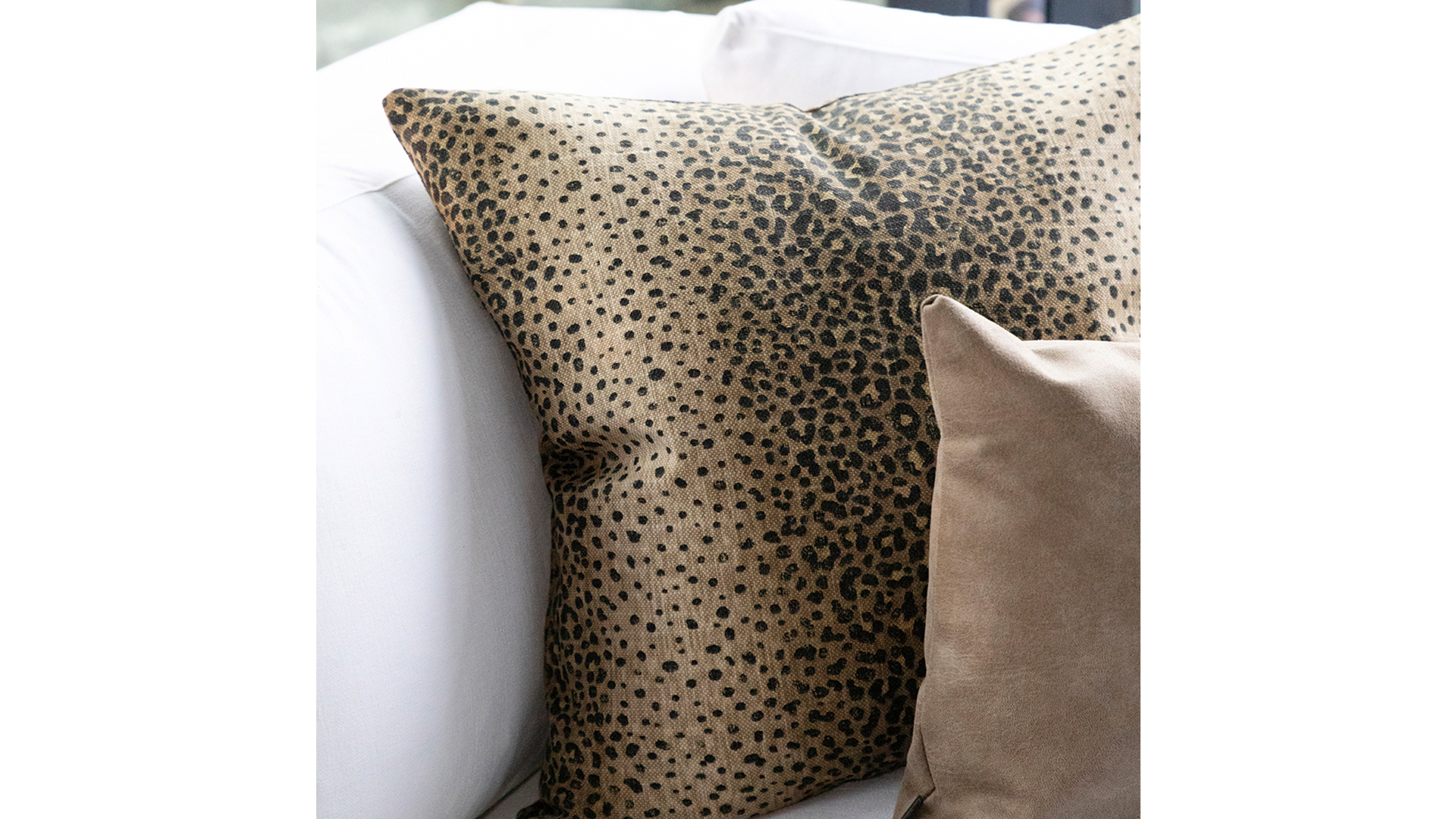 Melba brown kuddfodral 60x60cm