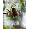 Leipzig golvlampa matt black/antique brass