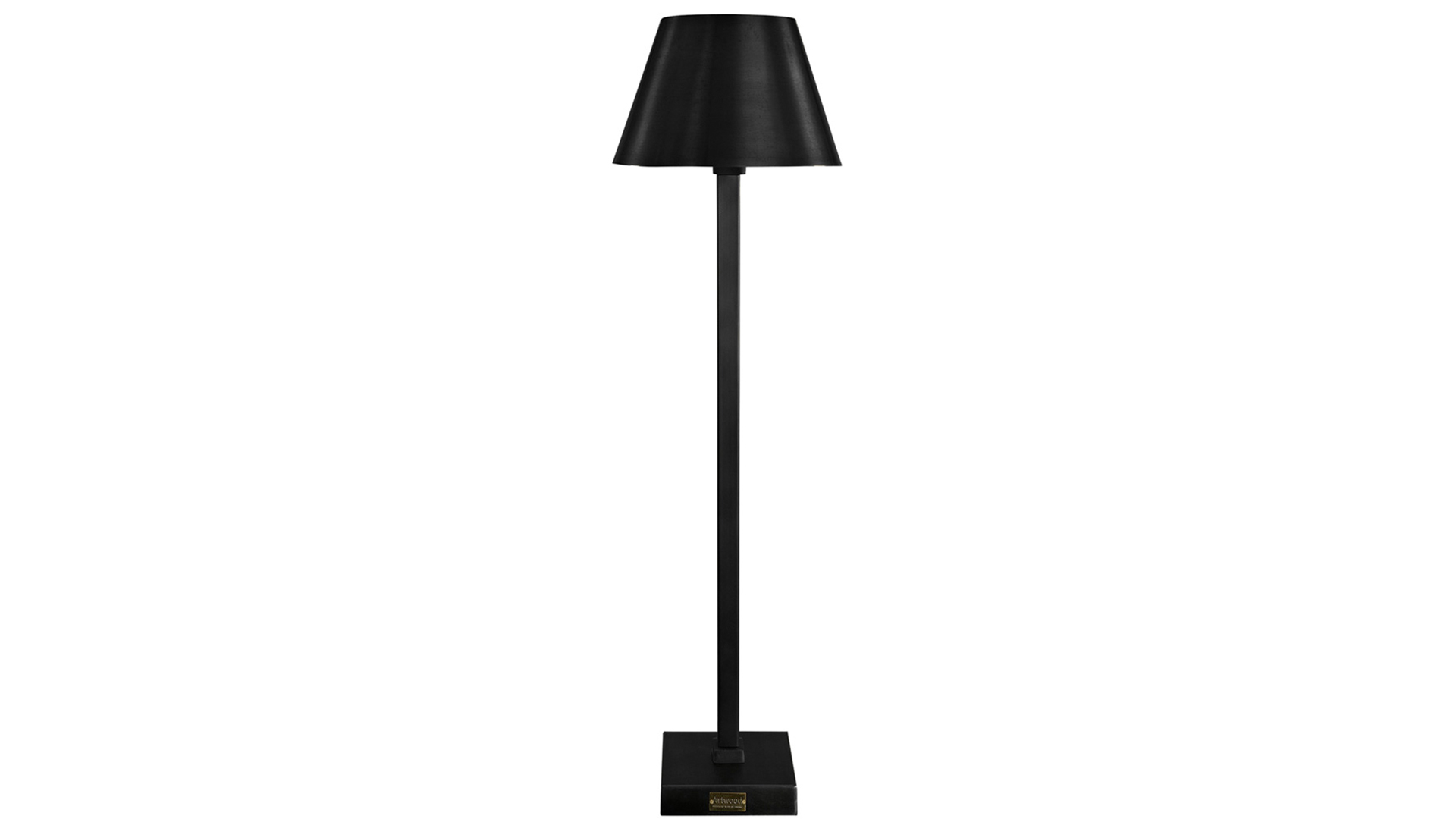 Graz lampfot matt svart järn