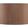 Cylinder lampskärm leather brown medium