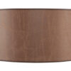 Cylinder lampskärm leather brown medium