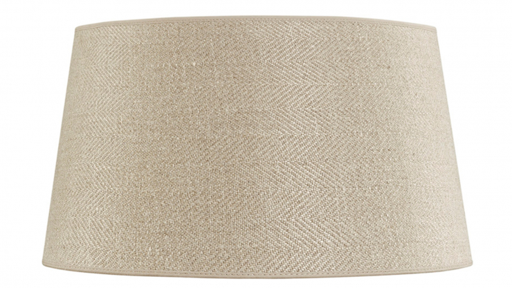Classic lampskärm linnen haag large