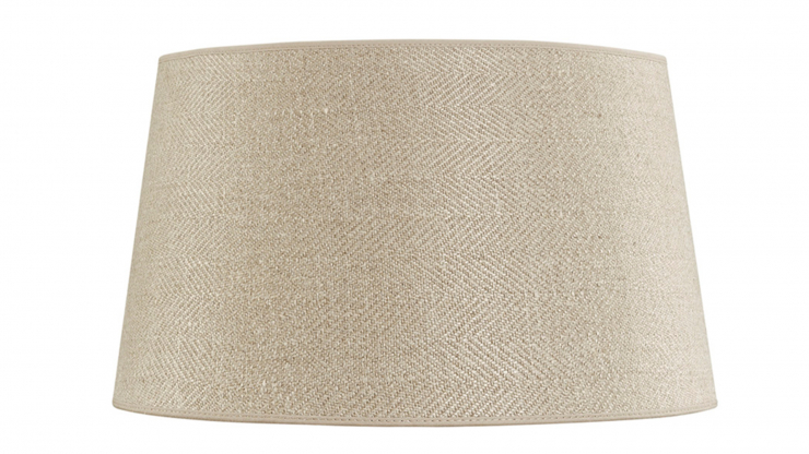 Classic lampskärm linnen haag medium