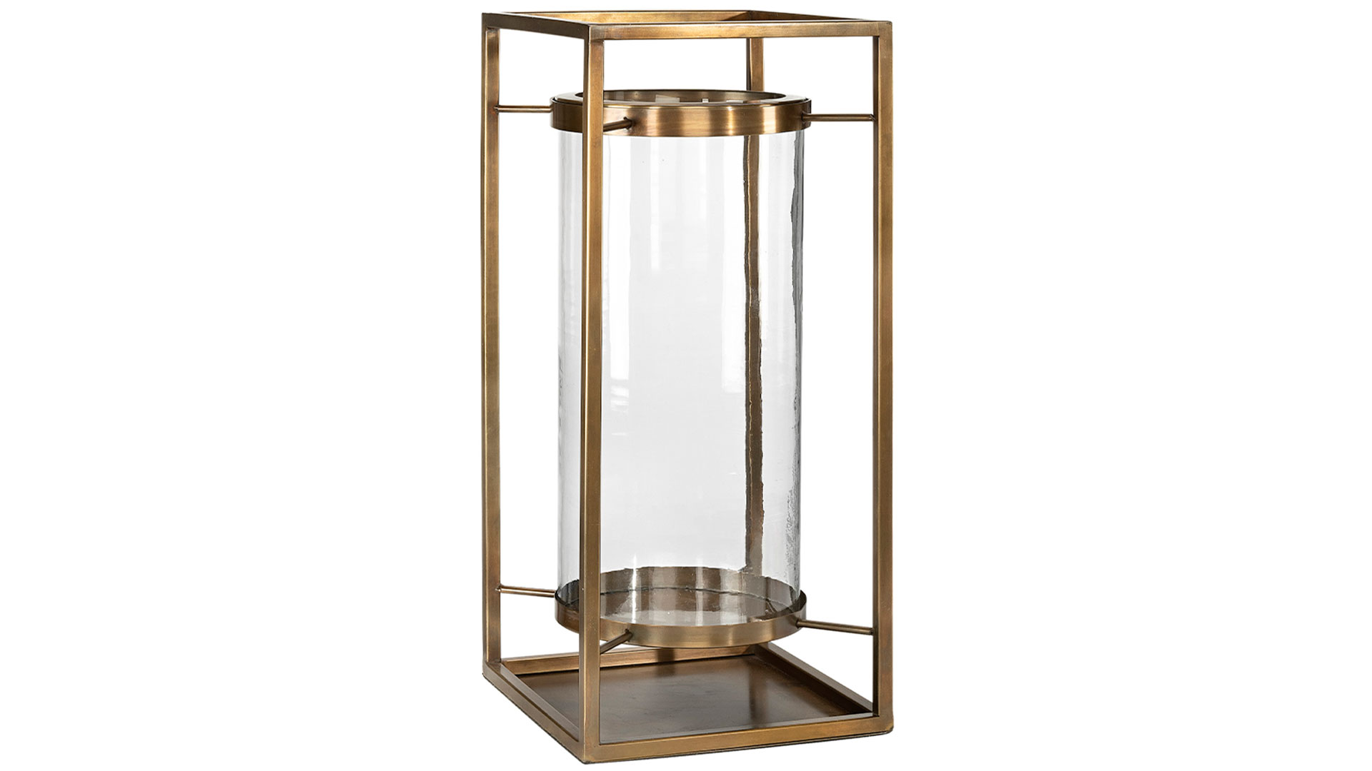 Sonoma ljuslykta antique brass medium