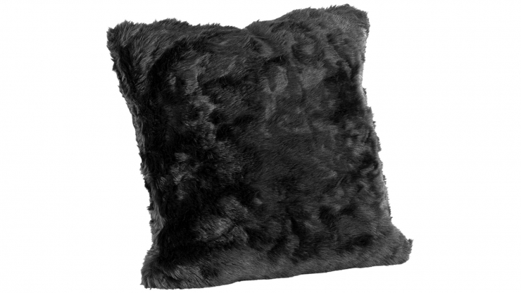 Leia black kuddfodral 50x50cm