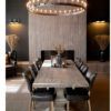 Paris matbord oak pebbles grey 240 cm