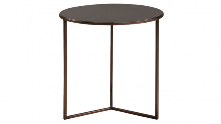 Cedes soffbord/sidobord metal bronze 40cm