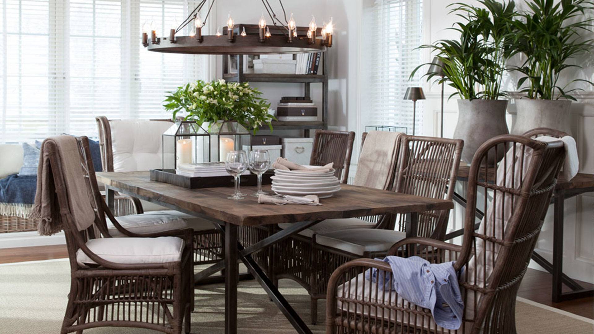 Crown taklampa antique iron M