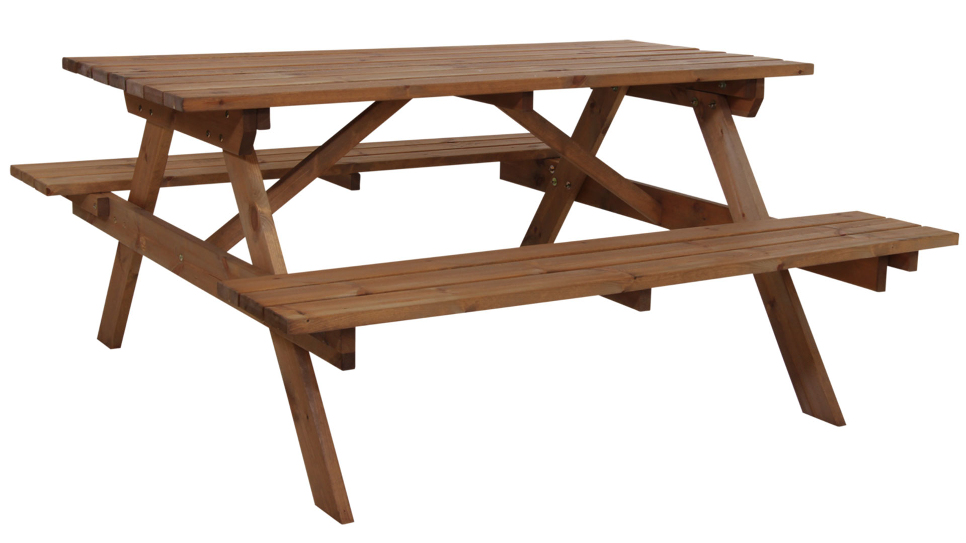 BR-0905-61_1 Sandhamn picnicbord brun