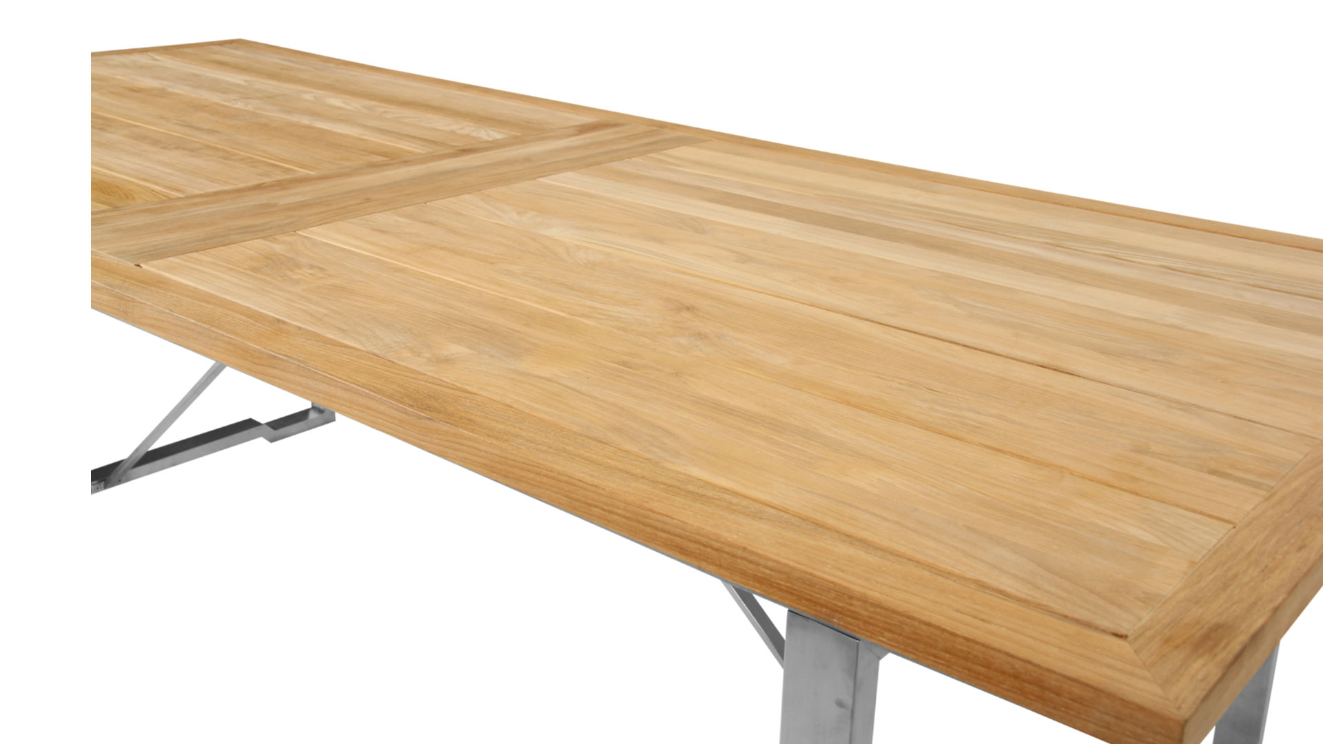 Gotland matbord teak/grå