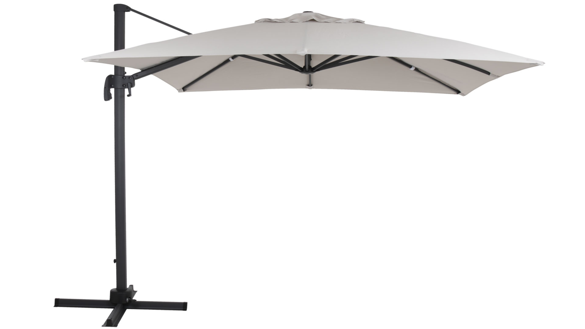 BR-1479-73-21_1 Linz parasoll grå/khaki 300x300cm
