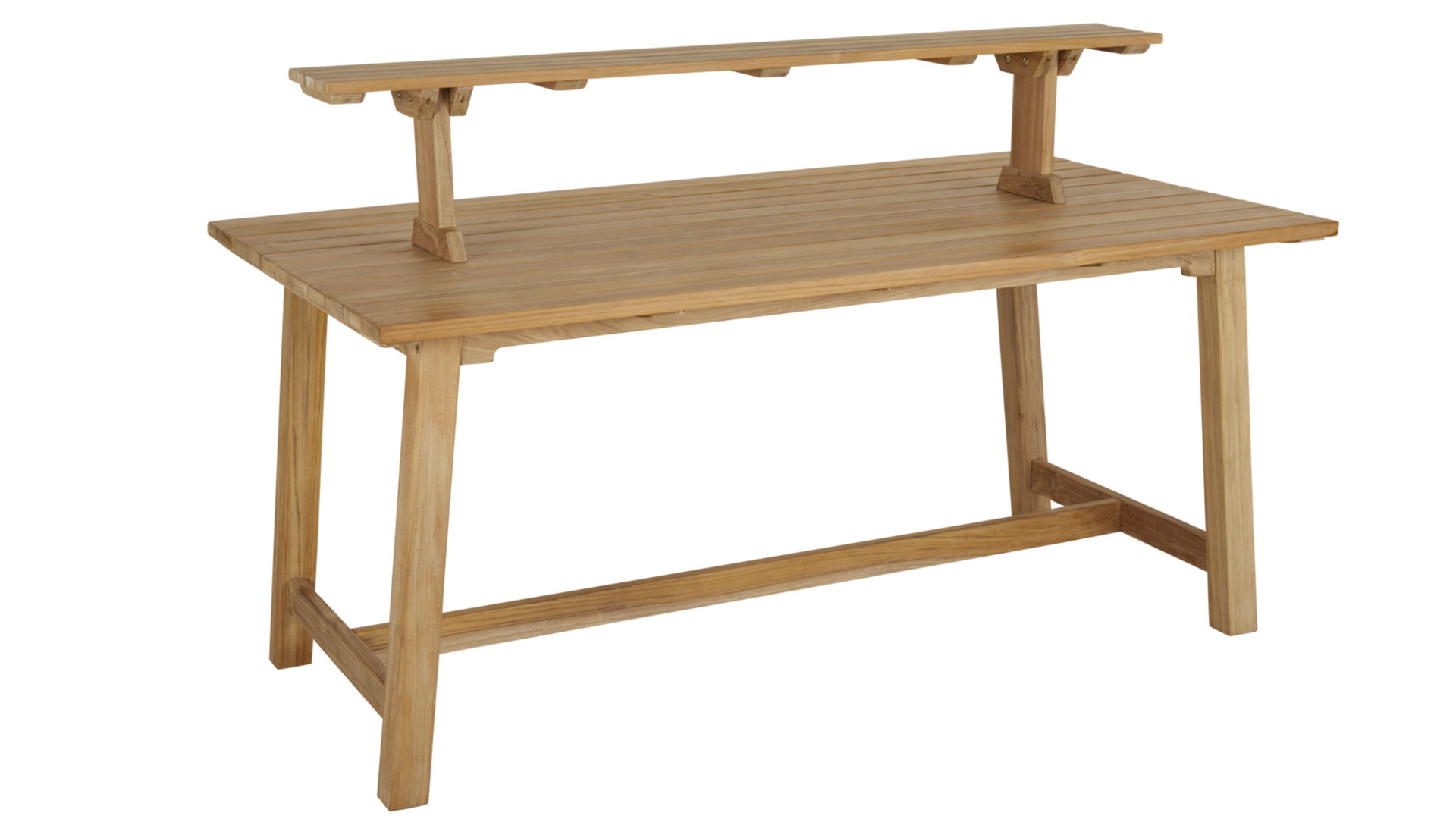 Keros bordshylla teak