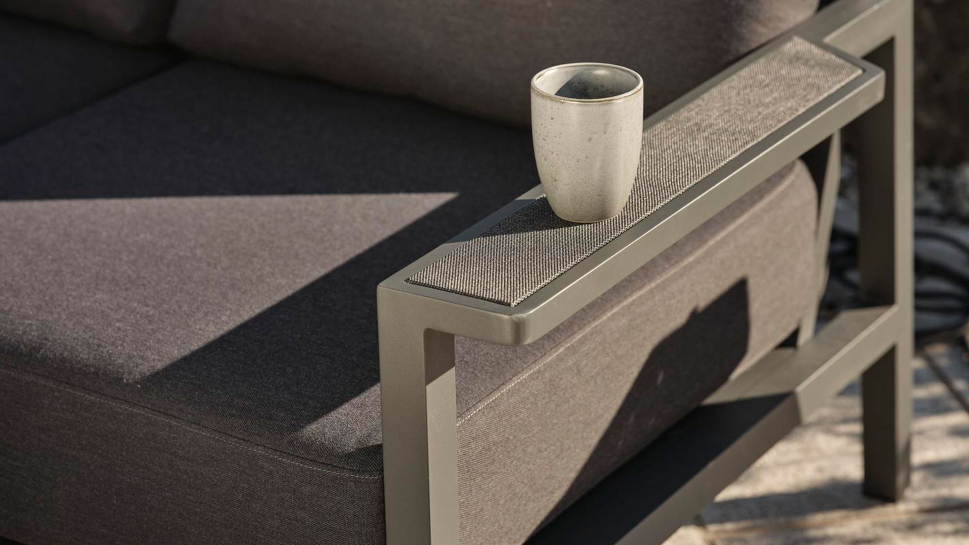 Skalfort hörnsoffa grå/grå