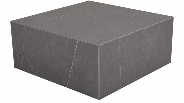 Zten soffbord mörkgrå 80cm