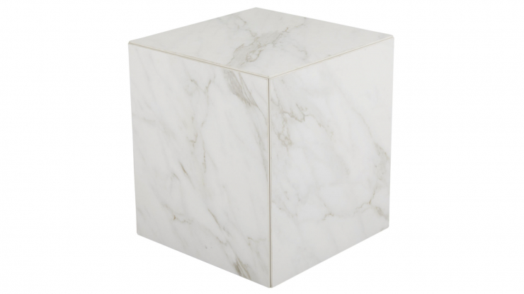 Zten soffbord vit 40 cm