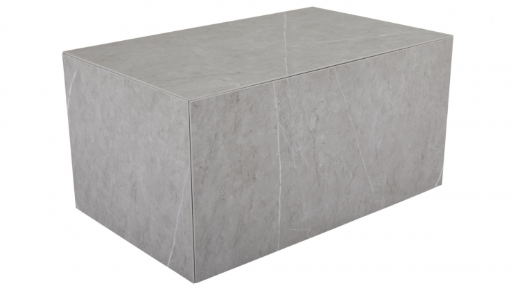 Zten soffbord ljusgrå 80 cm