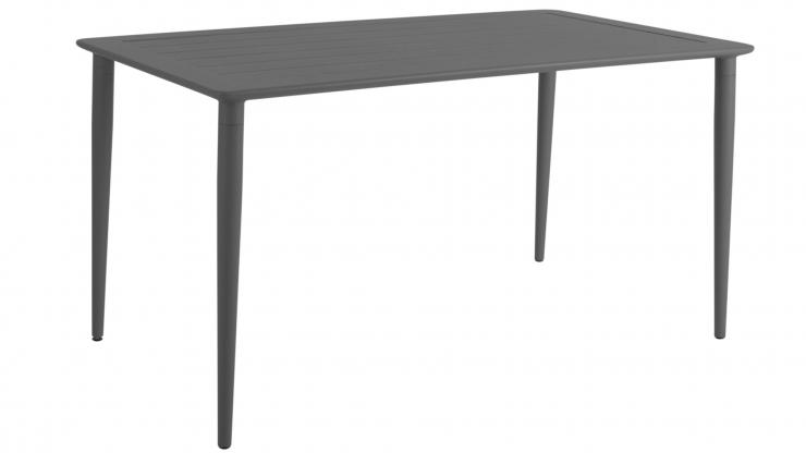Nimes matbord mörkgrå 140cm