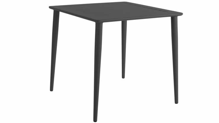 Nimes matbord mörkgrå 78cm