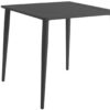 Nimes matbord mörkgrå 78cm