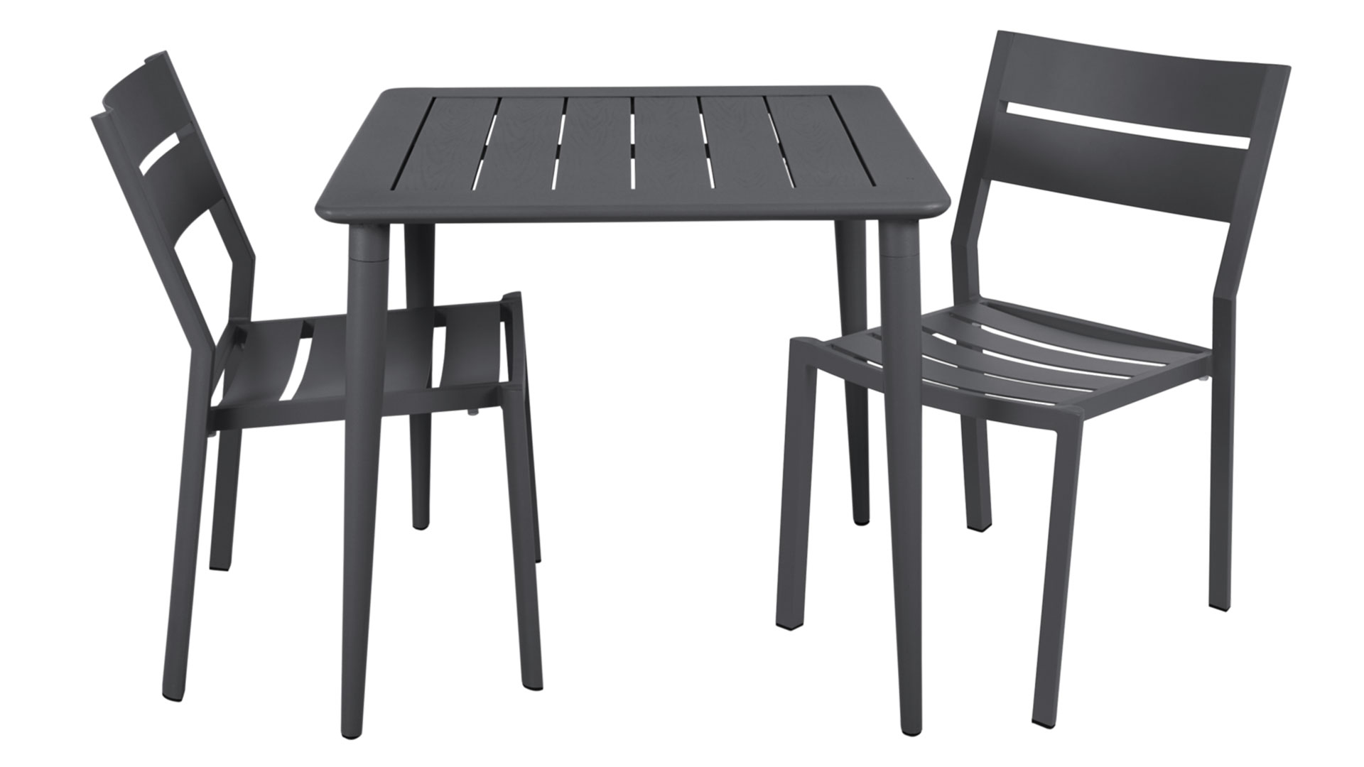 Nimes matbord mörkgrå 78cm