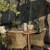 Lenora karmstol natur/sand