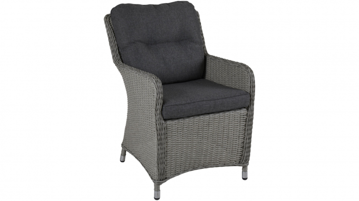 Hornbrook karmstol grå/blyerts