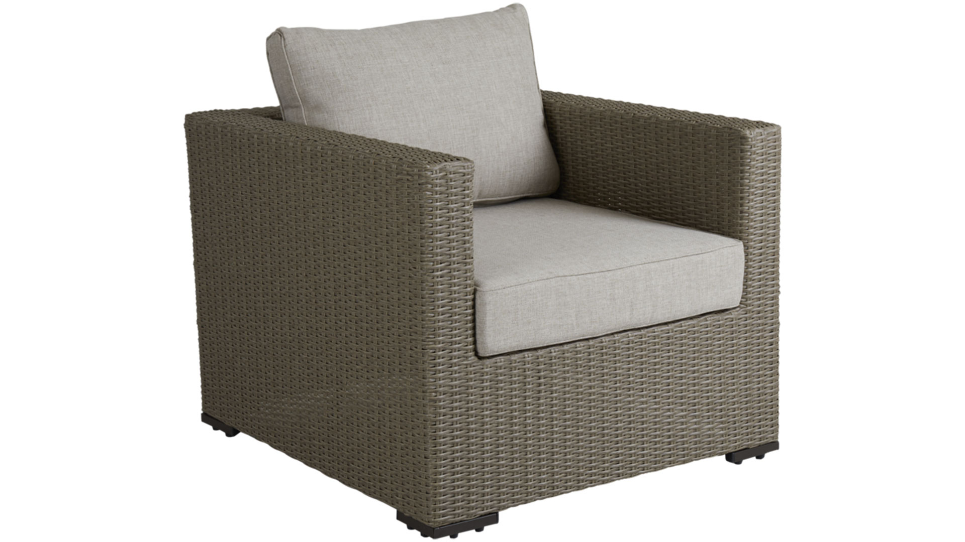 Funkia fåtölj beige/sand