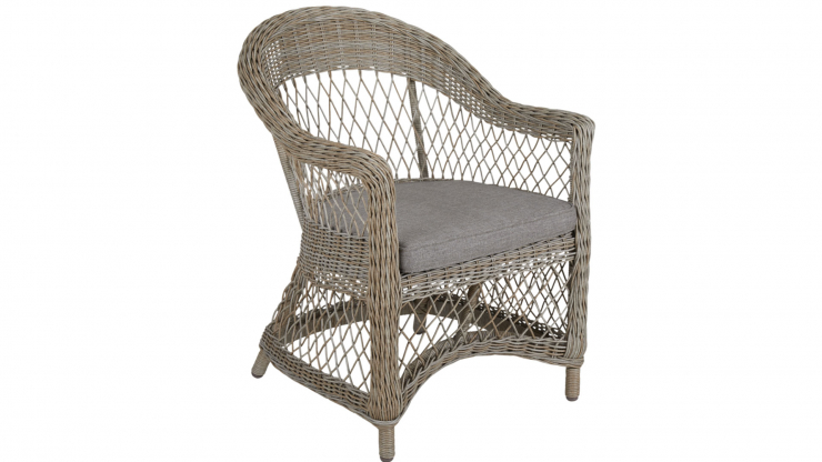 Kamomill karmstol natur/beige