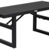 Vevi bänk svart 105cm