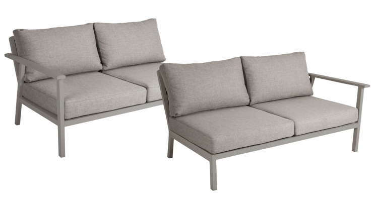 Samvaro avslutsdel låg höger/vänster khaki