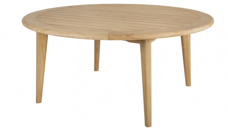 BR-4167 Lilja matbord runt teak 165cm